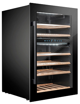 Двухзонный винный шкаф Temptech OZ90DB