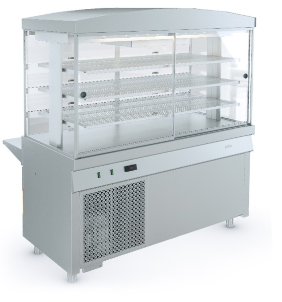 Витрина холодильная Atesy Ривьера ХВ-1500-02