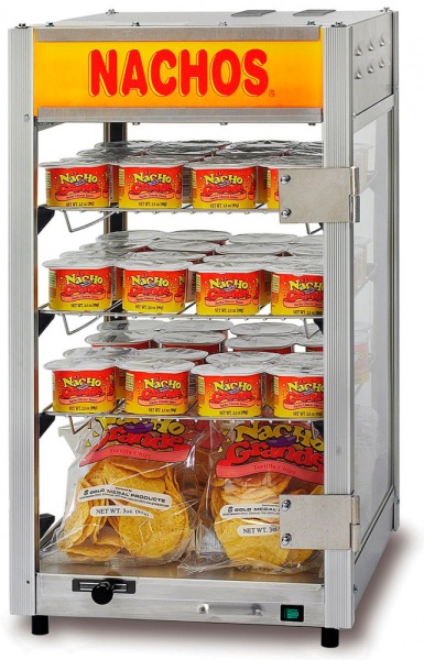 Витрина для чипсов начос и соусов Gold Medal 5587EX