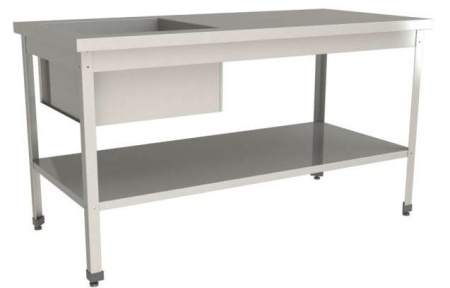 Ванна моечная Restoinox ВМСР/1-10/6-П-ЭЦ