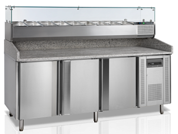 Стол для пиццы Tefcold PT1300 + VK38-200