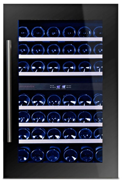 Двухзонный винный шкаф Dunavox  DAB-42.117DB