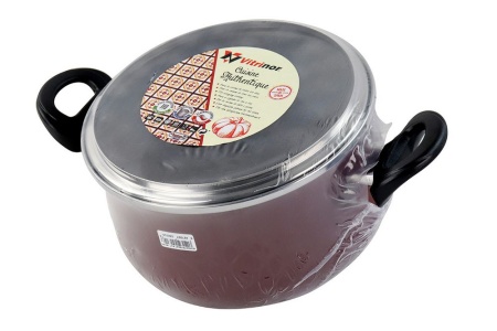 Кастрюля  с крышкой  Vitrinor Authentique Burgundy 22