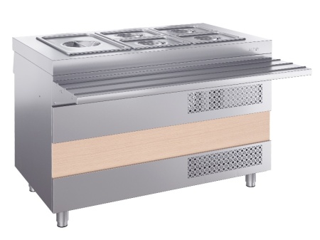 Охлаждаемый стол Atesy Ривьера ОС-1120-02-О (с отверстием под полку)