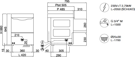 Стаканомоечная машина Compack G3527 Aris