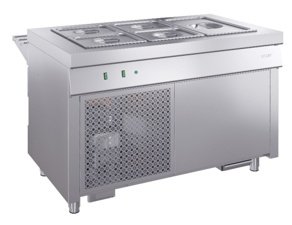 Охлаждаемый стол Atesy Ривьера ОС-1120-02-О (с отверстием под полку)