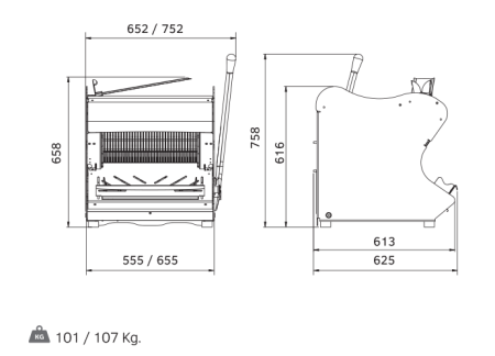 Хлеборезка Rollmatic C 52