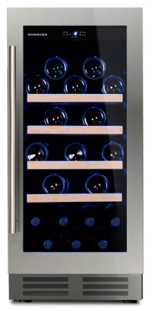 Монотемпературный винный шкаф Dunavox  DAU-32.83SS