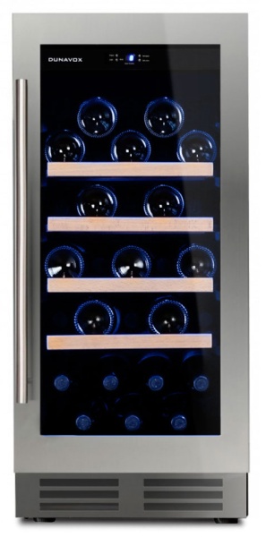 Монотемпературный винный шкаф Dunavox  DAU-32.83SS