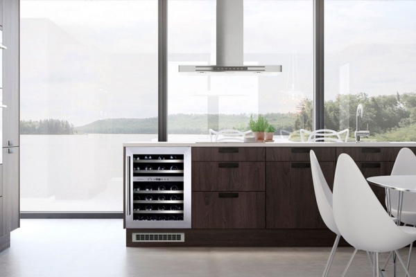 Двухзонный винный шкаф Temptech OBIU 60 DXL