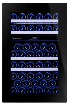 Двухзонный винный шкаф Dunavox  DAVG-49.116DB.TO