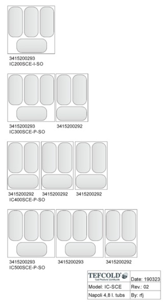 Витрина для мороженого Tefcold IC200SCE-SO