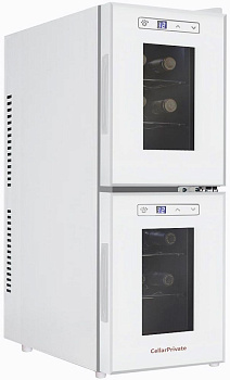 Двухзонный винный шкаф Cellar Private CP012-2W