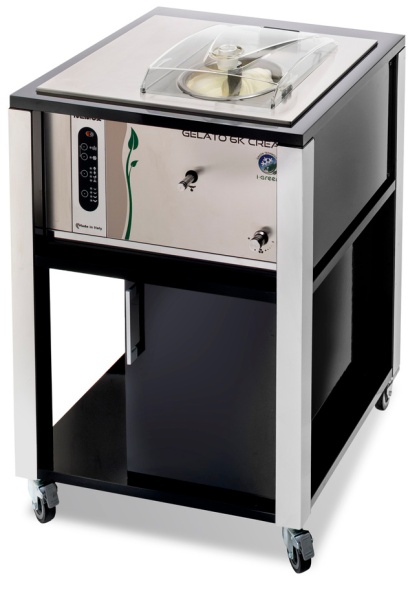 Фризер для мороженого Nemox Gelato 6K T - Mobile i-Green Black