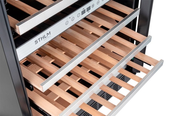 Двухзонный винный шкаф Temptech STX60DRB