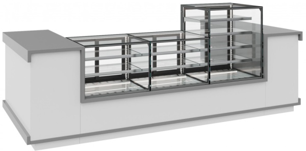Витрина кондитерская Полюс КС71-110 VV 0,9-1 Built-IN