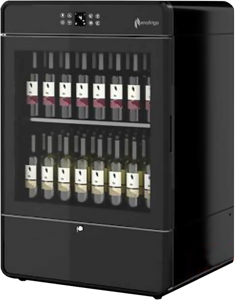 Шкаф винный статический Enofrigo I.AM H1200 СТАТ. ЧЕР. 2 ПОЛКИ S1S1NN+1/GA89430001