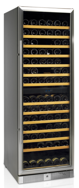 Двухзонный винный шкаф Tefcold TFW400-2S