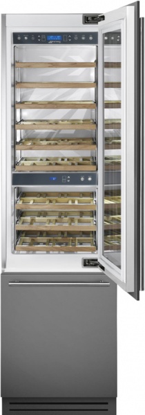 Мультитемпературный винный шкаф Smeg WI66RS