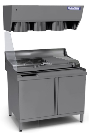 Станция для подогрева и фасовки картофеля фри Камик МФ-312111
