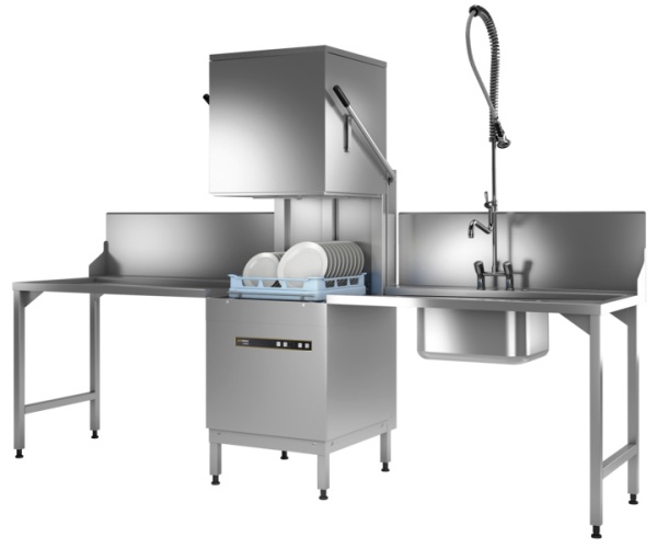 Купольная посудомоечная машина Hobart Eco-H604-10B + 01- 539635-001