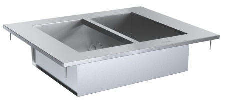 Мармит вторых блюд паровой без г/е Atesy Регата 02 М2- 900-1240-02-П