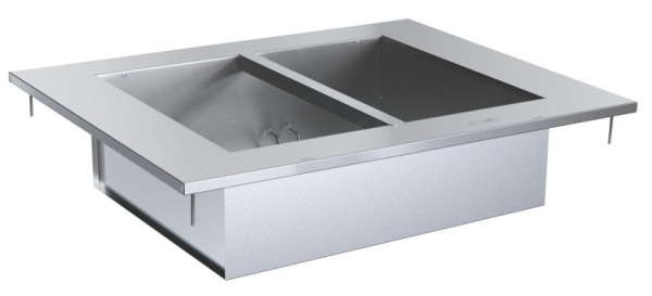 Мармит вторых блюд паровой без г/е Atesy Регата 02 М2- 900-1240-02-П