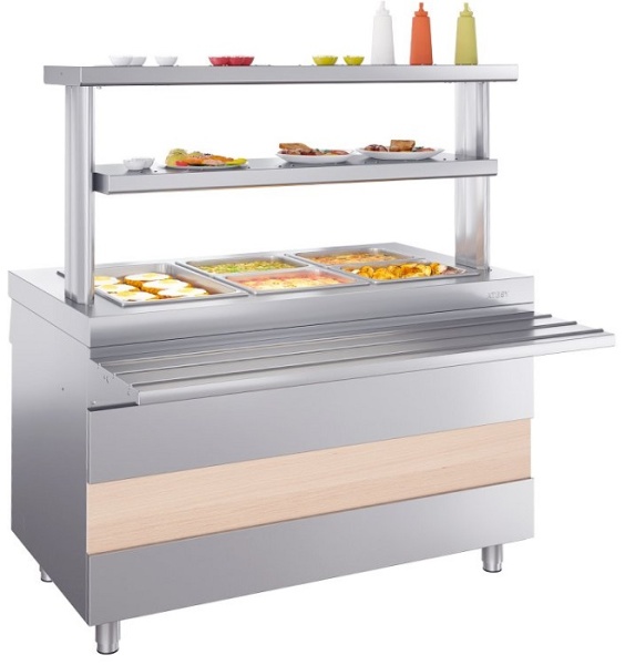 Мармит вторых блюд Atesy Ривьера М2-1120-02-ПО (с отверстием под полку)