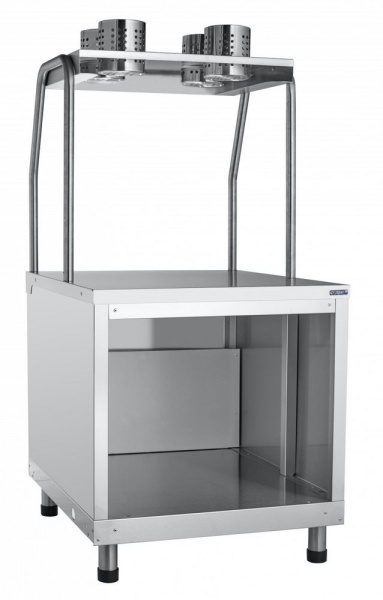 Прилавок для столовых приборов Abat Аста ПСП-70КМ столешница нерж. (21000011563)