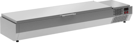 Тепловая витрина для ингредиентов Полюс A40 SH 1,0 с крышкой 0430