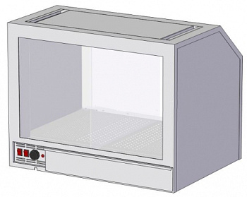 Витрина для попкорна ТТМ VTP2-090K1