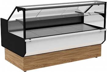 Морозильная витрина Полюс GC95 SL 1,2-1 KombiLux / INOX (ВХСн-1,2 Carboma GC95)