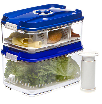 Набор вакуумных контейнеров Status VAC-REC-Bigger Blue