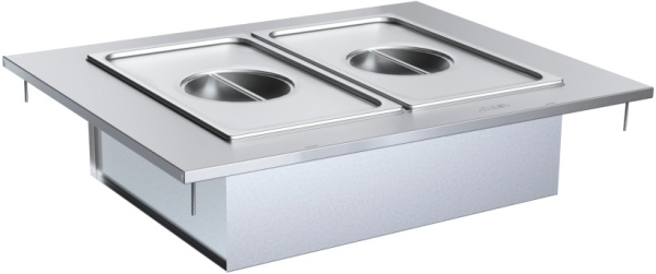 Мармит вторых блюд паровой без г/е Atesy Регата 02 М2- 900-1240-02-П