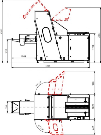 Хлеборезка Восход Кайман (для ржаного хлеба)
