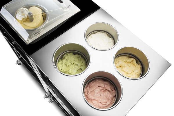 Фризер для мороженого Nemox Gelato 5K T - Mobile i-Green Black