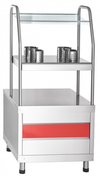Прилавок для столовых приборов Abat Аста ПСПХ-70КМ (21000802696)