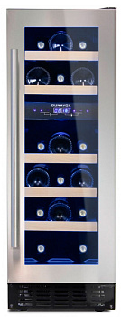 Двухзонный винный шкаф Dunavox  DAU-17.57DSS