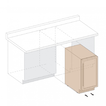 Монотемпературный винный шкаф Dunavox  DAU-32.83SS