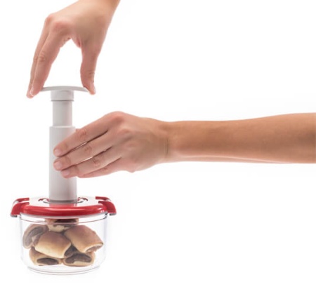 Контейнер вакуумный Status VAC-RD-15 White