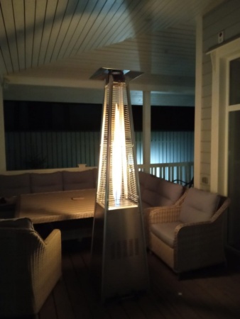 Уличный газовый обогреватель WWT 13I Stainless steel