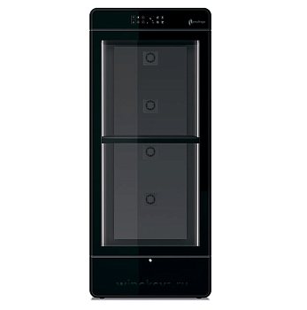 Шкаф винный вентилируемый Enofrigo I.AM H2000 ВЕНТИЛИРУЕМЫЙ ЧЕРНЫЙ 4 ПОЛКИ