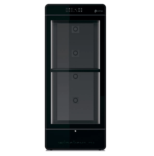 Шкаф винный вентилируемый Enofrigo I.AM H2000 ВЕНТИЛИРУЕМЫЙ ЧЕРНЫЙ 4 ПОЛКИ