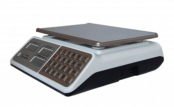 Весы товарные Форт 586 (15, 2) LCD Азимут (330х115х340 мм, платформа 230х330 мм, без стойки)