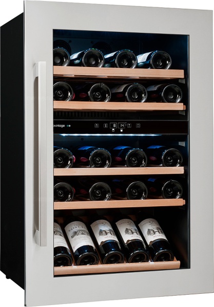 Двухзонный винный шкаф Avintage AVI47XDZ