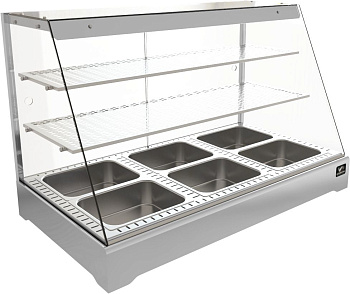 Тепловая витрина Кобор СR2-117H Silver