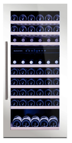 Двухзонный винный шкаф Dunavox  DAB-89.215DW