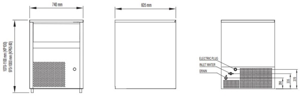Льдогенератор Kastel KP 60/40