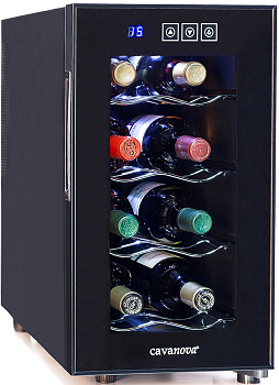 Монотемпературный винный шкаф Cavanova CV008NS