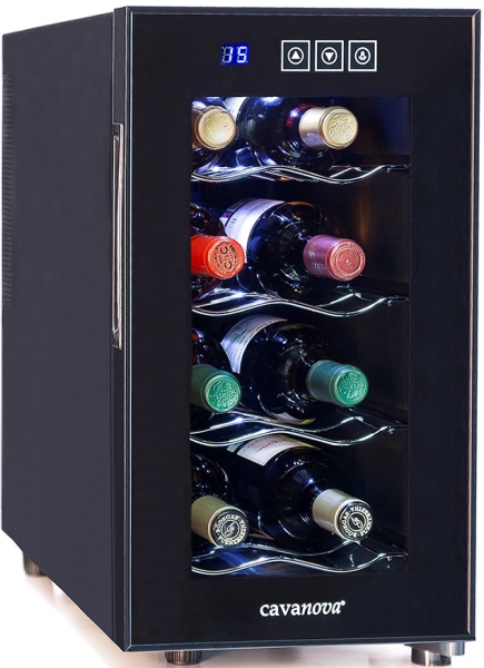 Монотемпературный винный шкаф Cavanova CV008NS